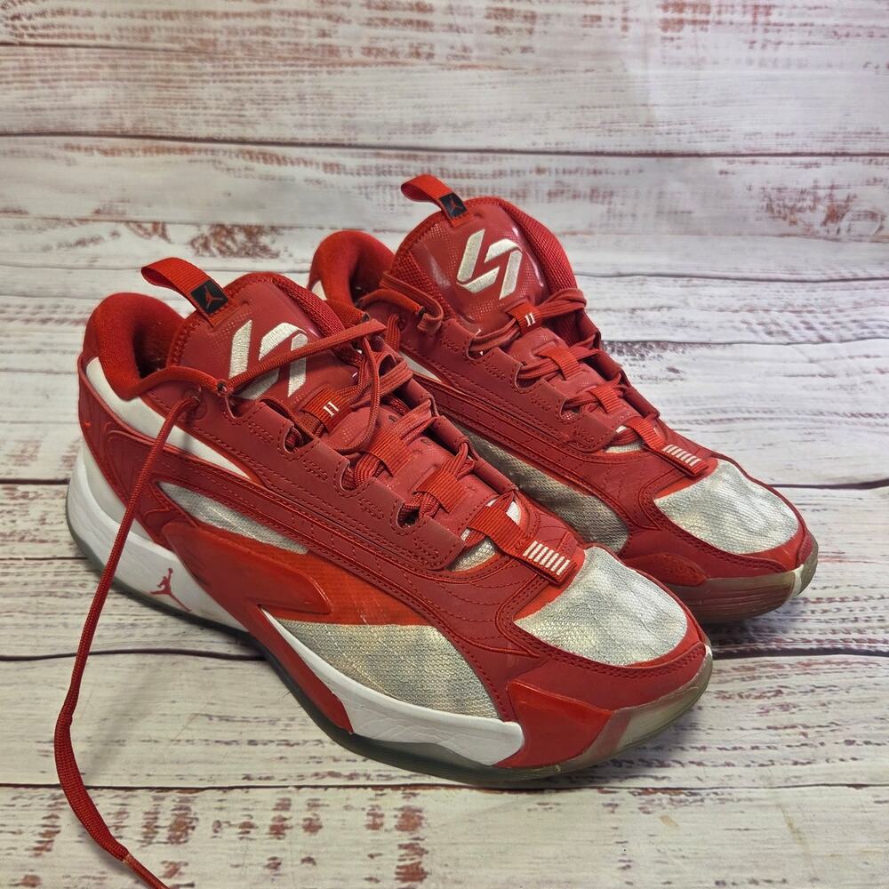 Jordan Luka 2 TB University Red White Men's Size 10.5 Basketball Shoes